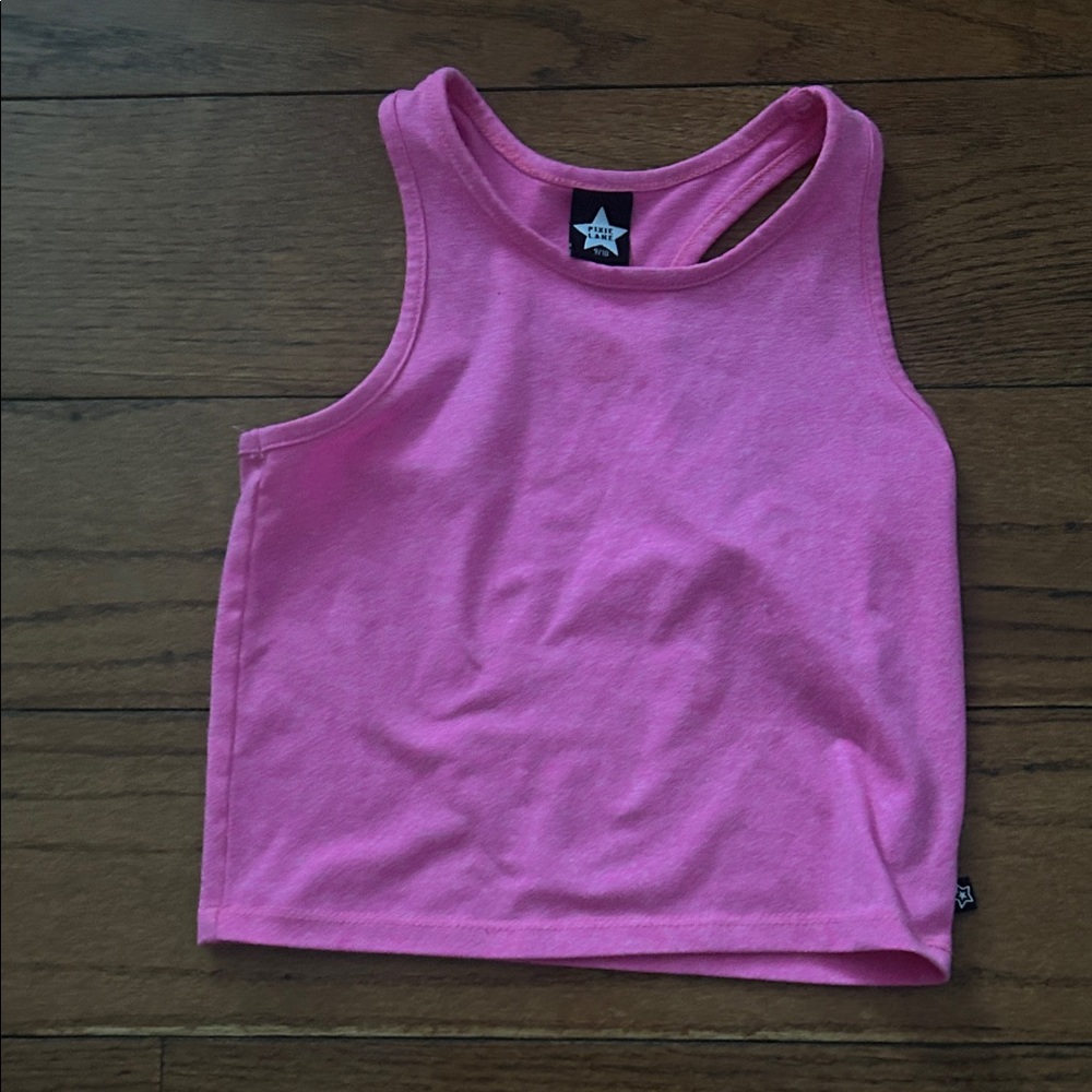 Vibrant Pink Kids Tank Top